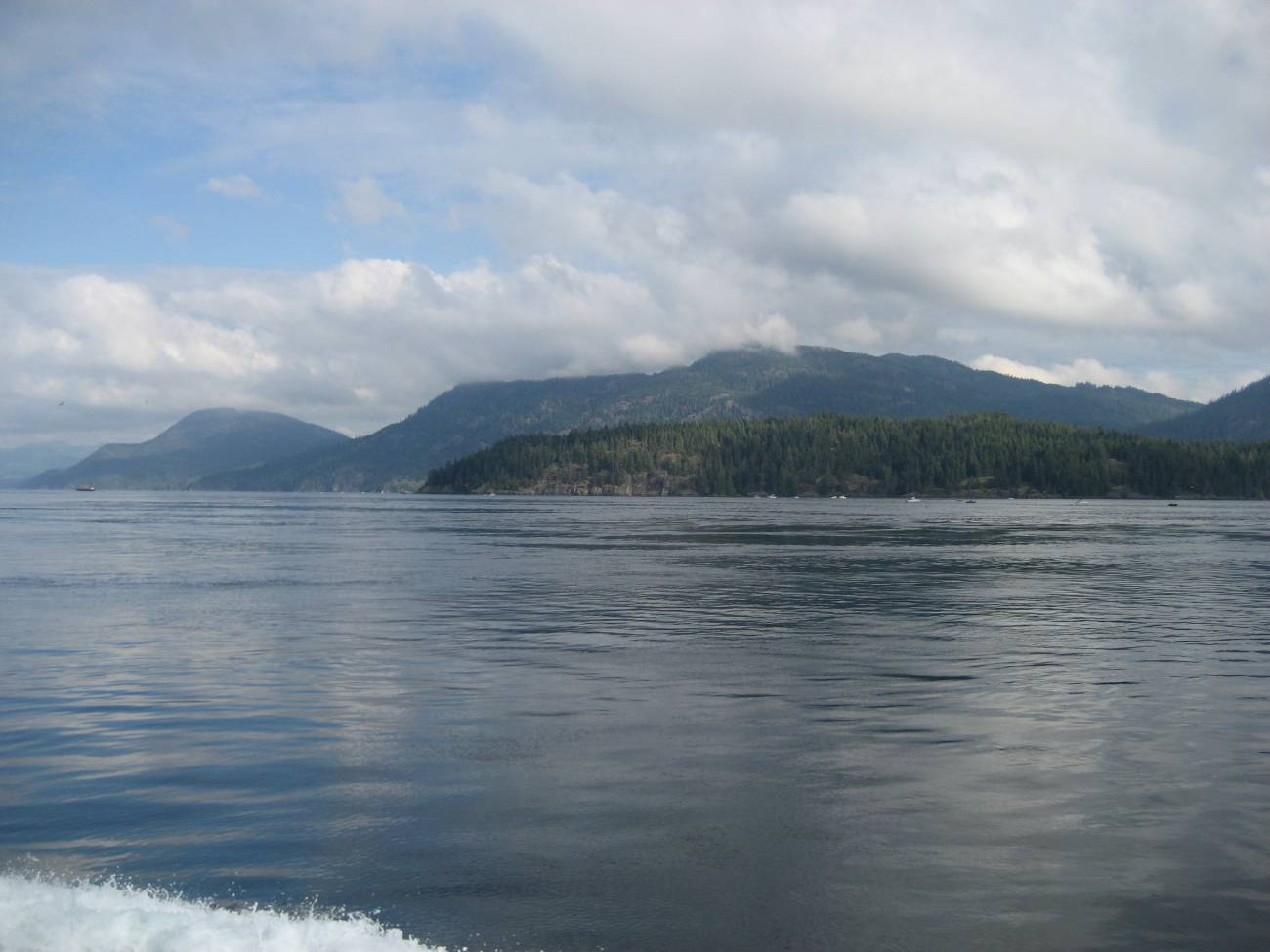 A scene along the Inside Passage (Image credit: Second Mate Michael Theberge) A scene along the Inside Passage