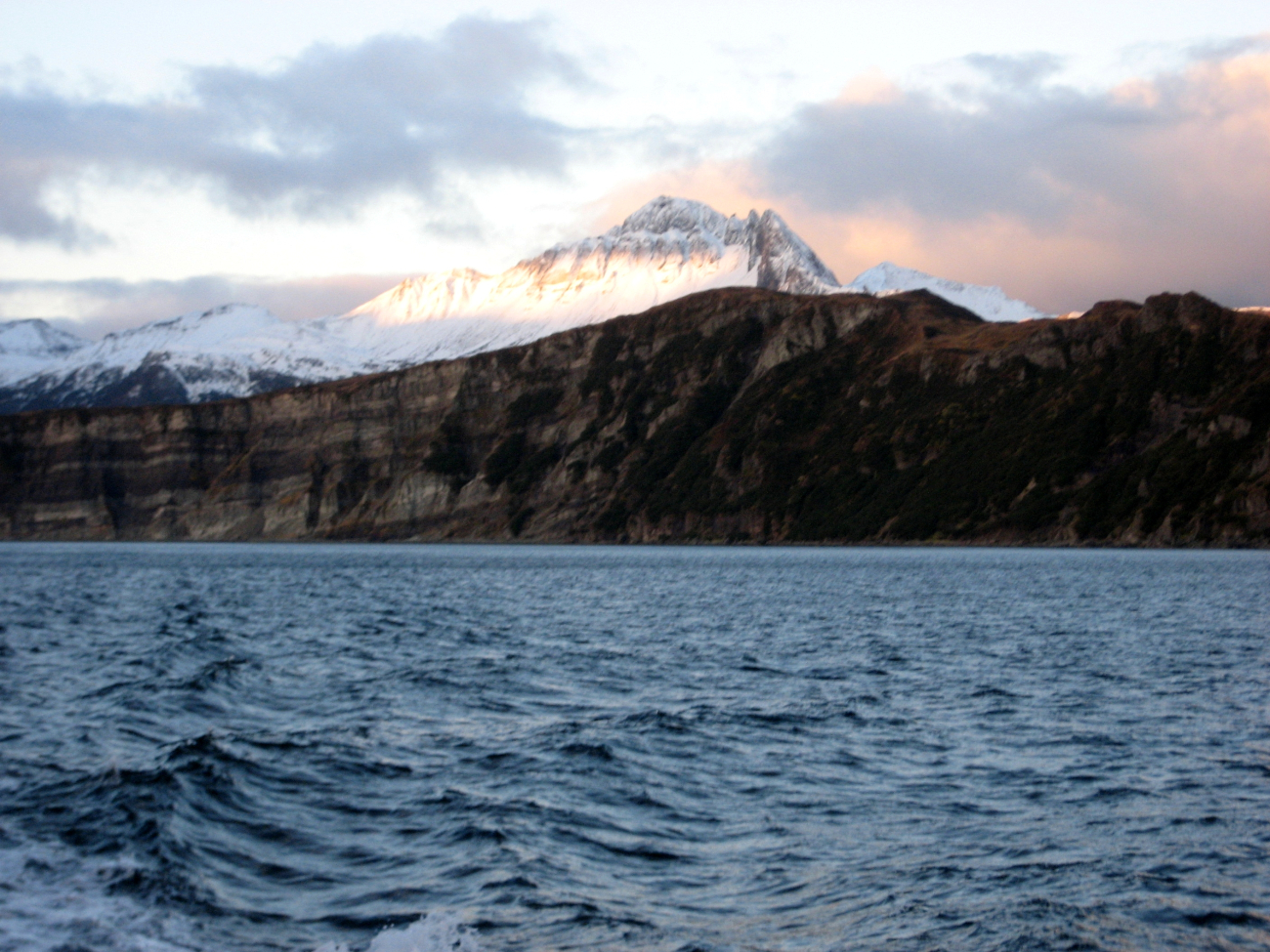 A scene along the Alaska Peninsula (Image credit: Second Mate Michael Theberge) A scene along the Alaska Peninsula