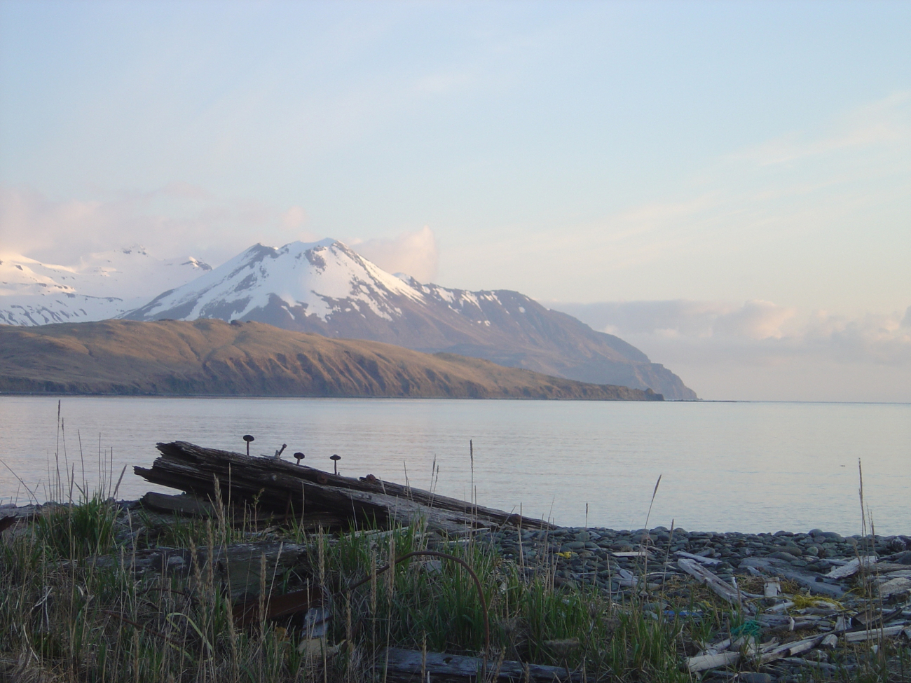Sunrise over Unalaska Bay (Image credit: Doug Helton) Sunrise over Unalaska Bay