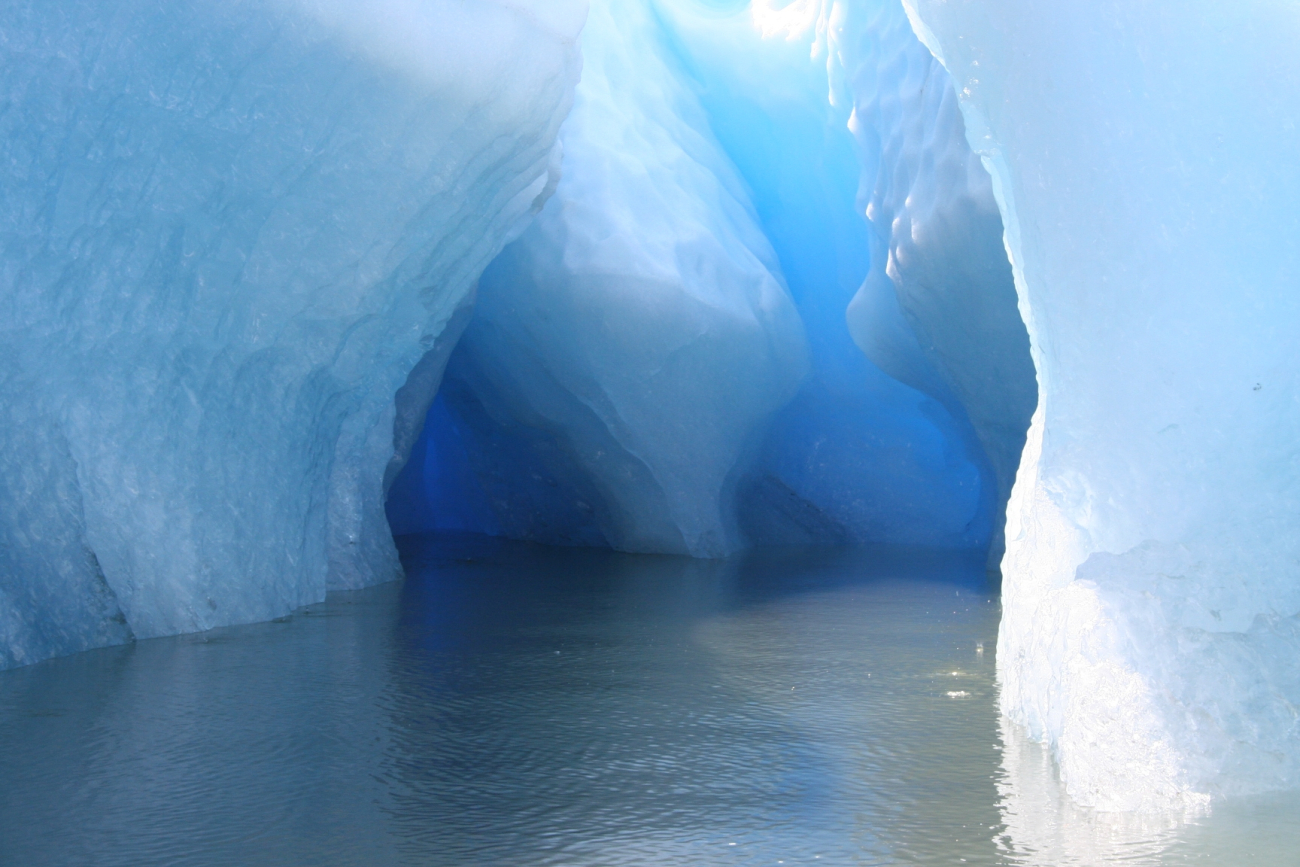 Patterns in a melting iceberg from LeConte Glacier (Image credit: Aleria Jensen NMFS/AKR/AKRO/PRD) Patterns in a melting iceberg from LeConte Glacier