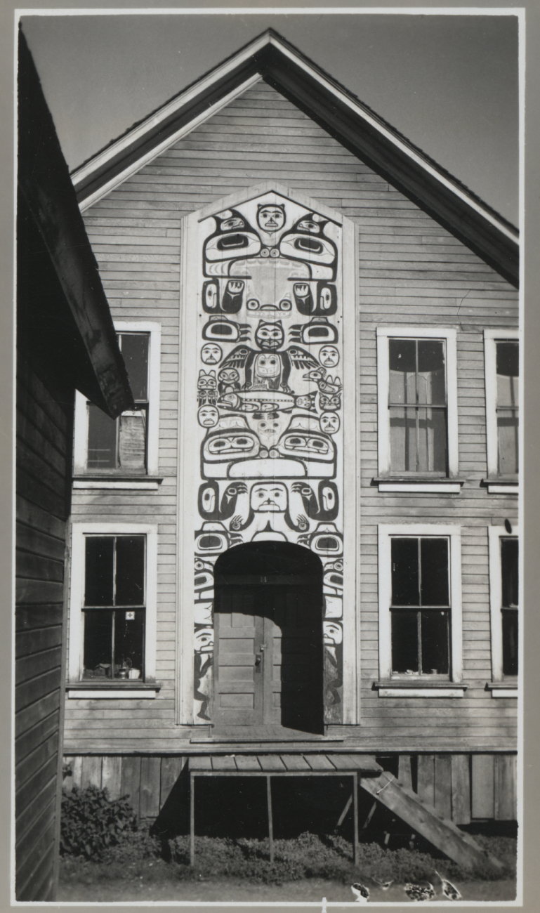The Tlingit Indian Chief's house at Hoonah (Image credit: Collection of Vice Admiral H. Arnold Karo) The Tlingit Indian Chief's house at Hoonah
