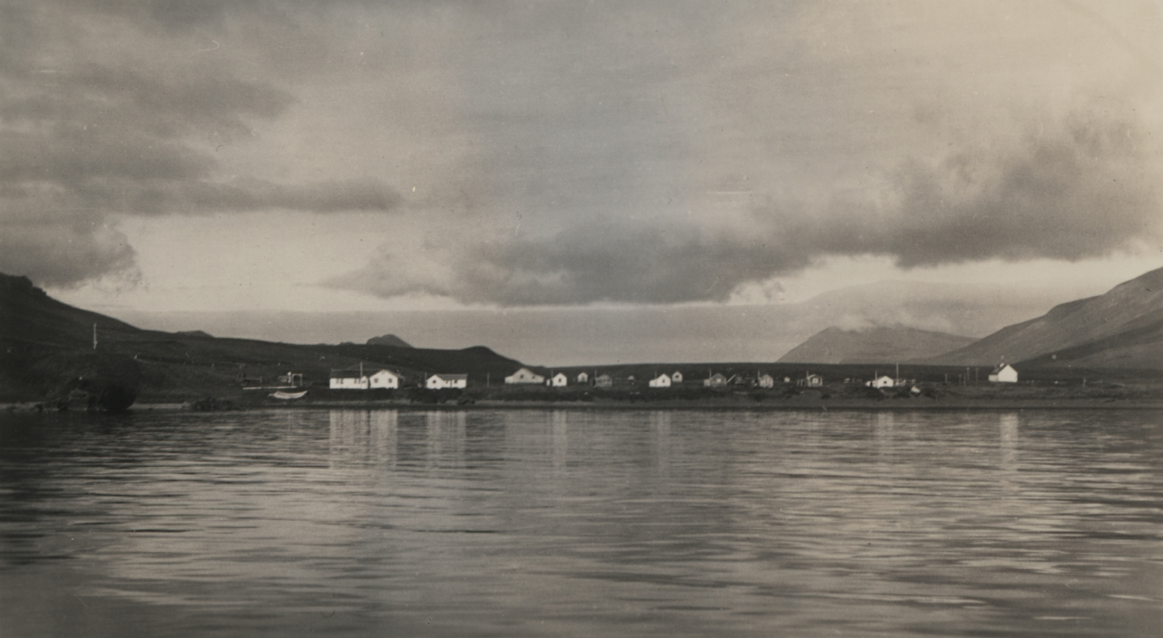 Makushin village (Image credit: Collection of Vice Admiral H. Arnold Karo) Makushin village