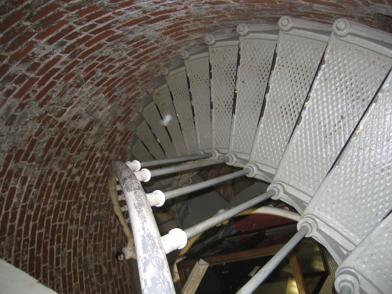 Heceta Head Lighthouse spiral stairway (Image credit: Michael Theberge) Heceta Head Lighthouse spiral stairway