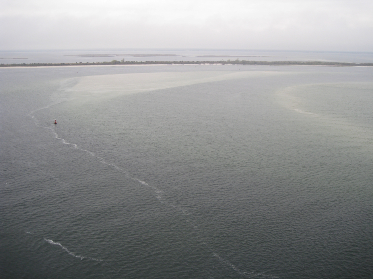 View to the west from Barnegat Lighthouse (Image credit: Captain Albert Theberge) View to the west from Barnegat Lighthouse
