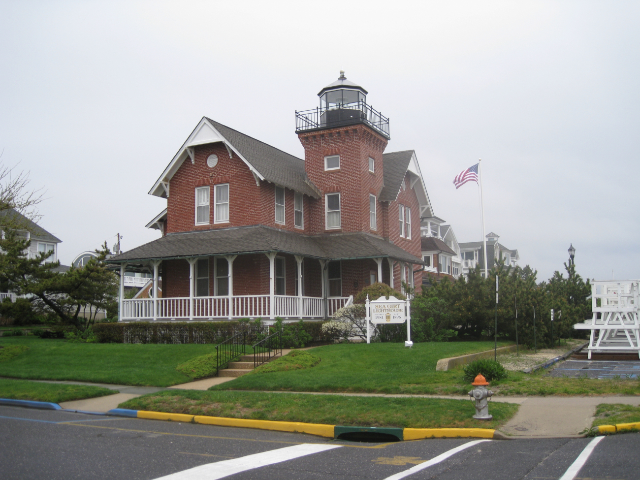 Sea Girt Lighthouse (Image credit: Captain Albert Theberge) Sea Girt Lighthouse