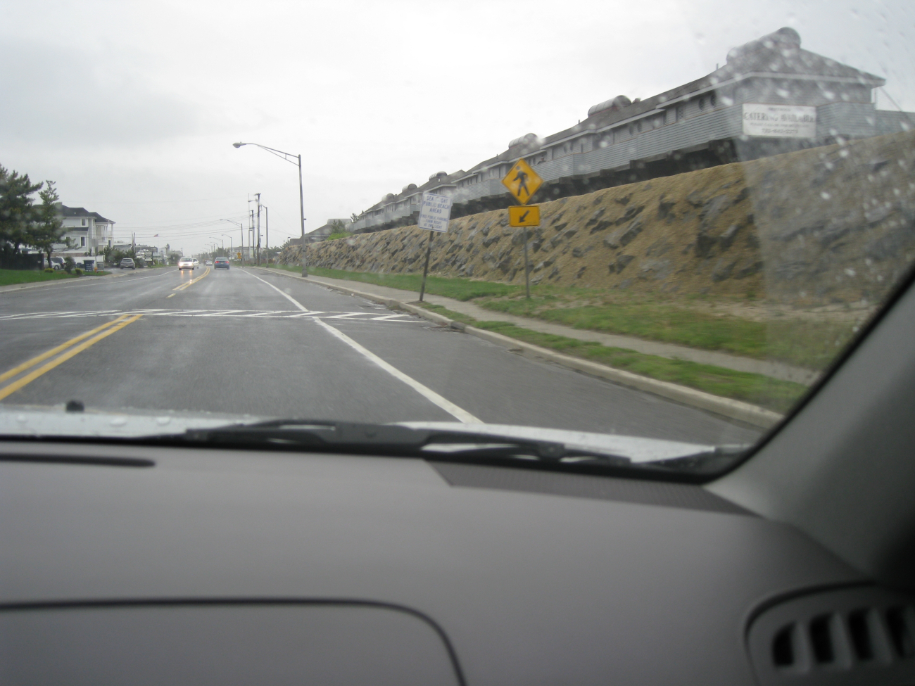 The armored seawall north of Sea Girt Lighthouse (Image credit: Captain Albert Theberge) The armored seawall north of Sea Girt Lighthouse