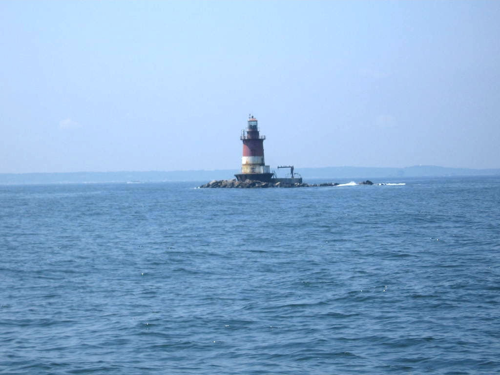 Romer Shoal Lighthouse, entering New York Harbor (Image credit: Personnel of the NOAA Ship THOMAS JEFFERSON) Romer Shoal Lighthouse, entering New York Harbor
