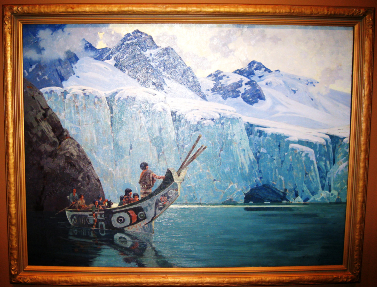 The Chief's Canoe by Belmore Brown (Image credit: Captain Albert E. Theberge) The Chief's Canoe by Belmore Brown