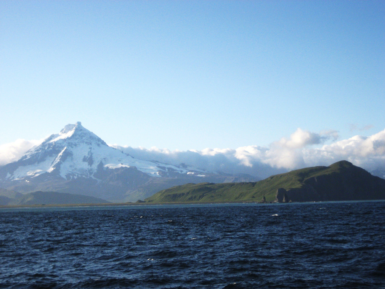 Isanotski Volcano (Image credit: Second Mate Michael Theberge) Isanotski Volcano