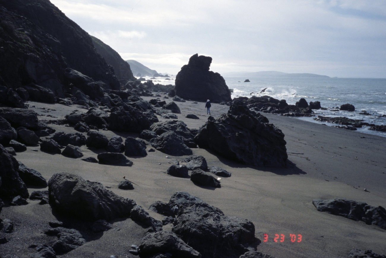 Pinnacle Gulch Beach (Image credit: Beach Watch, NOAA, Farallones Marine Sanctuary Association) Pinnacle Gulch Beach