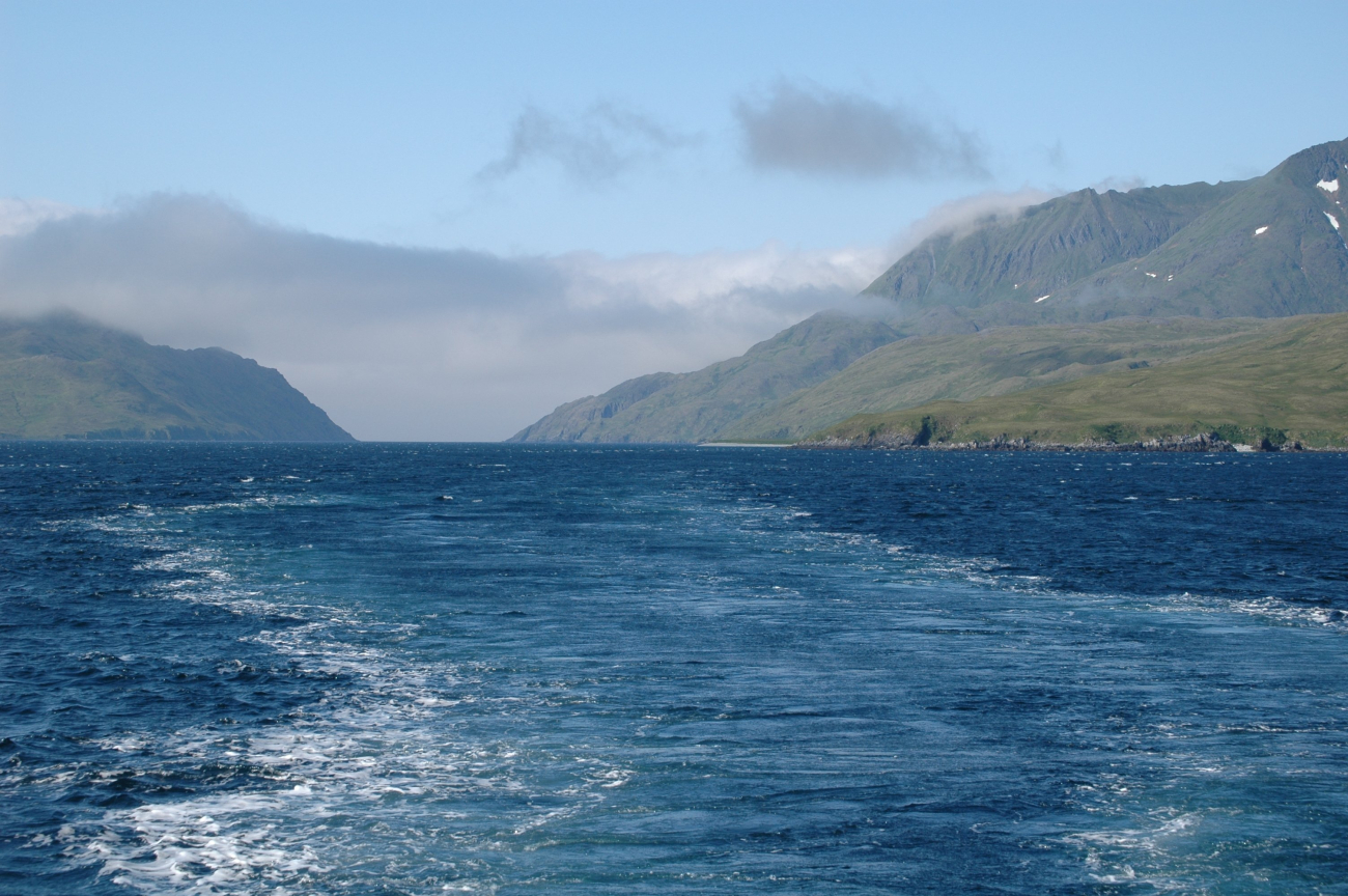 Kagalaska Strait (Image credit: Mandy Lindeberg) Kagalaska Strait