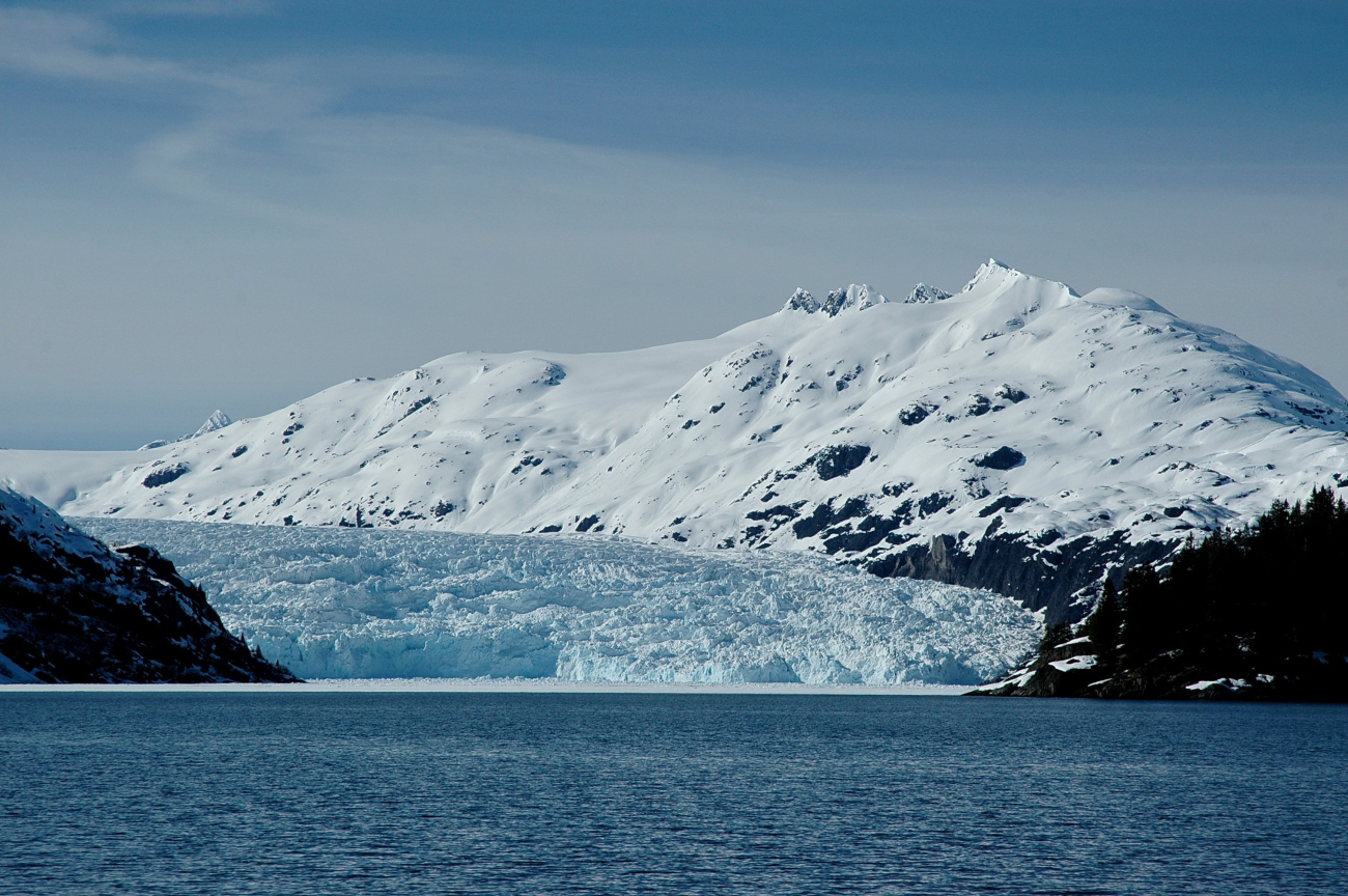 One of many glaciers entering the sea in Chugach National Forest (Image credit: Mandy Lindeberg) One of many glaciers entering the sea in Chugach National Forest