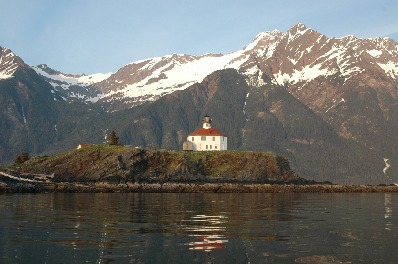 Eldred Rock Lighthouse in Lynn Canal (Image credit: Mandy Lindeberg) Eldred Rock Lighthouse in Lynn Canal
