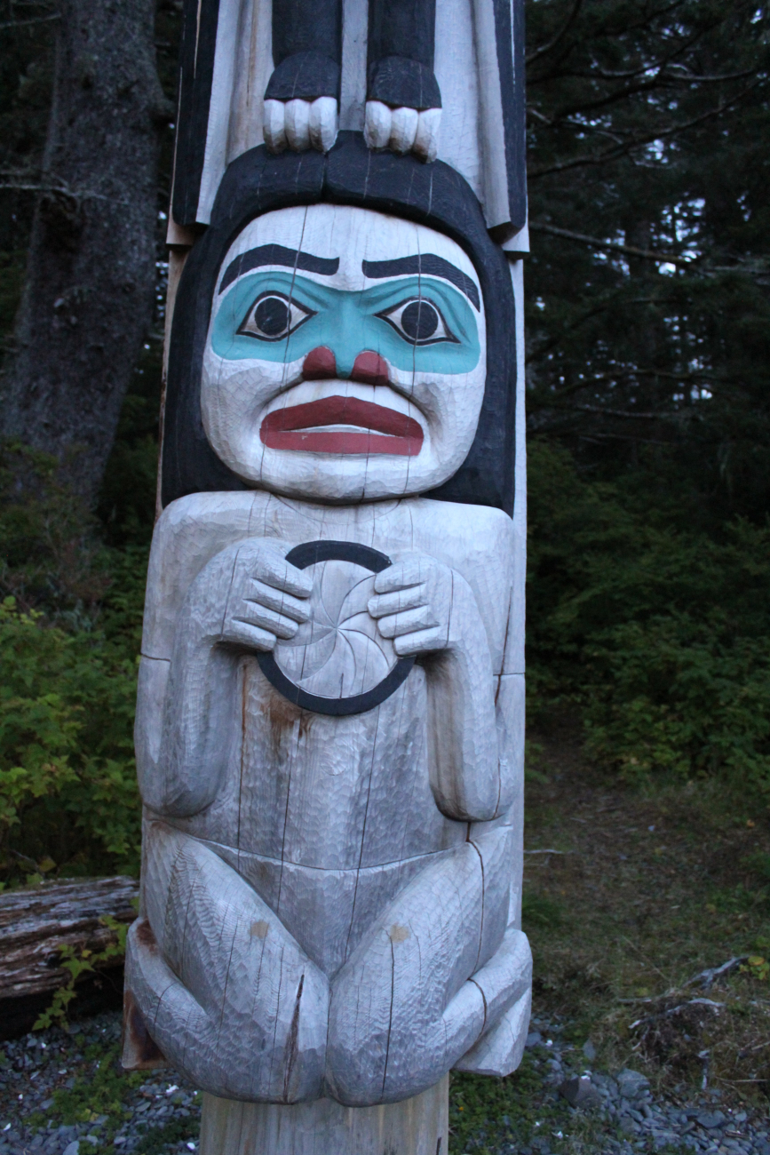 Tlingit totem pole made specifically as a memorial to Michio Hoshino, a famousnature photographer who was killed by a bear on Kamchatka (Image credit: Dr. John Cloud) Tlingit totem pole made specifically as a memorial to Michio Hoshino, a famousnature photographer who was killed by a bear on Kamchatka