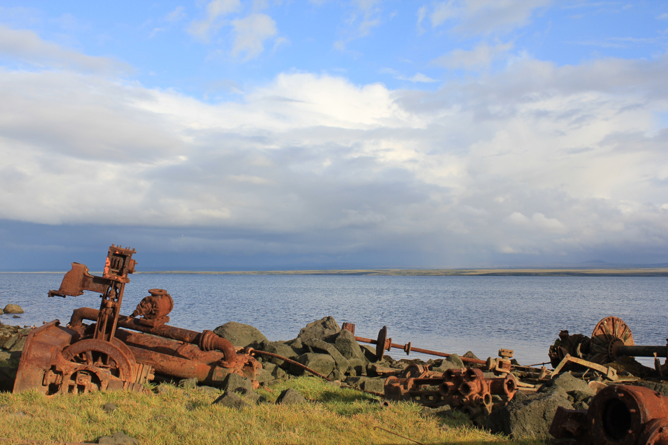 Piping and machinery of derelict Yukon River steamers (Image credit: Dr. John Cloud) Piping and machinery of derelict Yukon River steamers