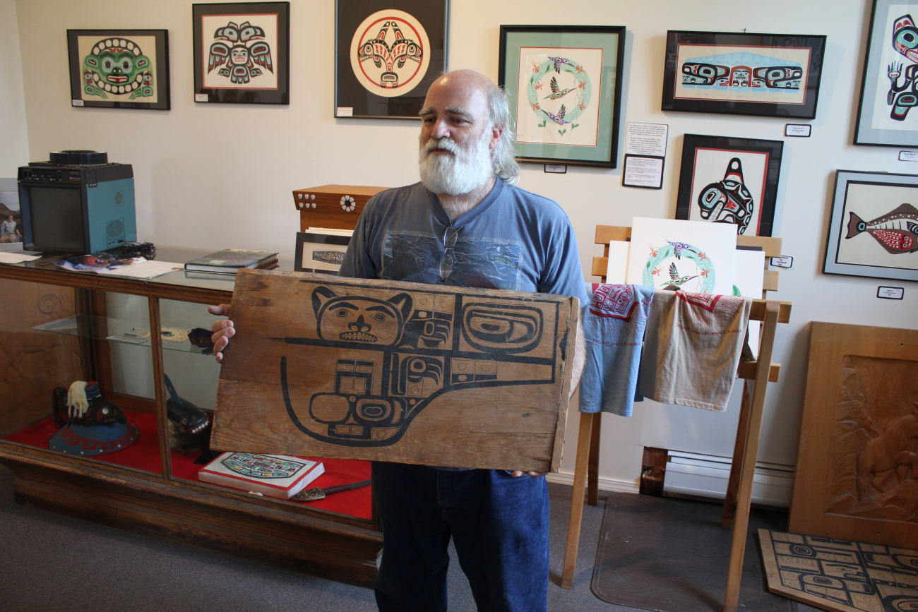 Lee Heinmiller at Alaska Indian Arts, Inc (Image credit: Dr. John Cloud) Lee Heinmiller at Alaska Indian Arts, Inc