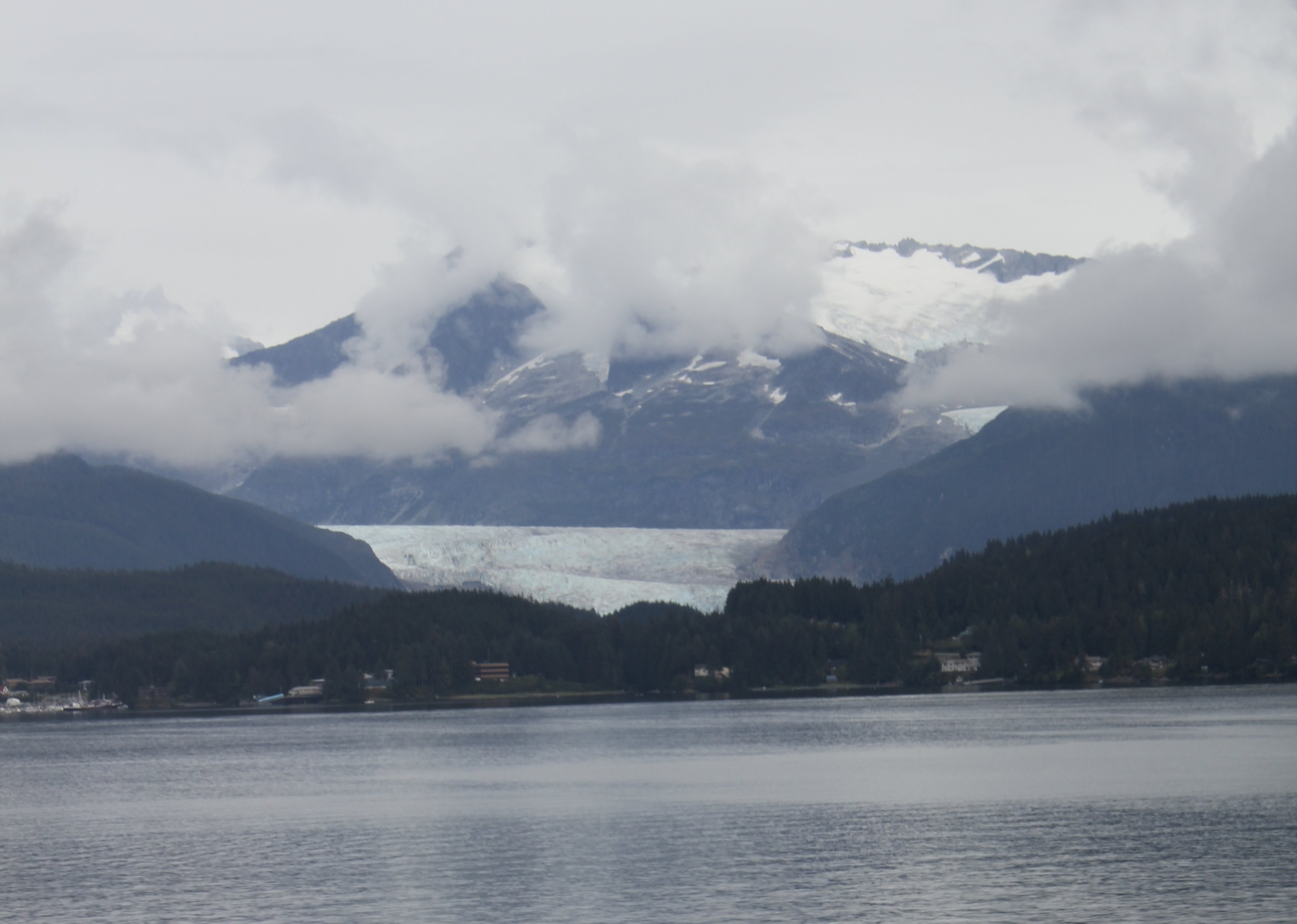 Approaching Juneau from the north (Image credit: Dr. John Cloud) Approaching Juneau from the north