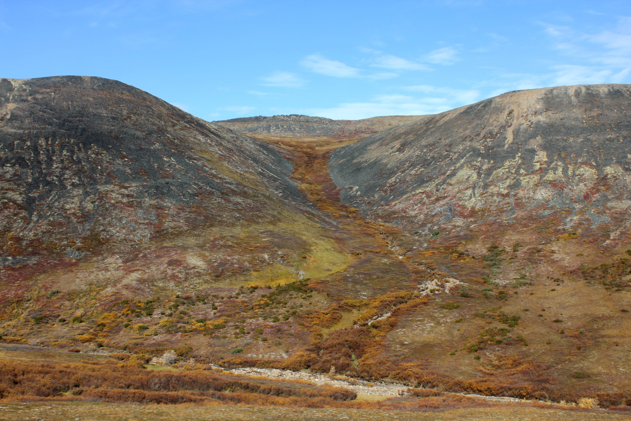 Tundra scene along the Dempster Highway (Image credit: Dr. John Cloud) Tundra scene along the Dempster Highway