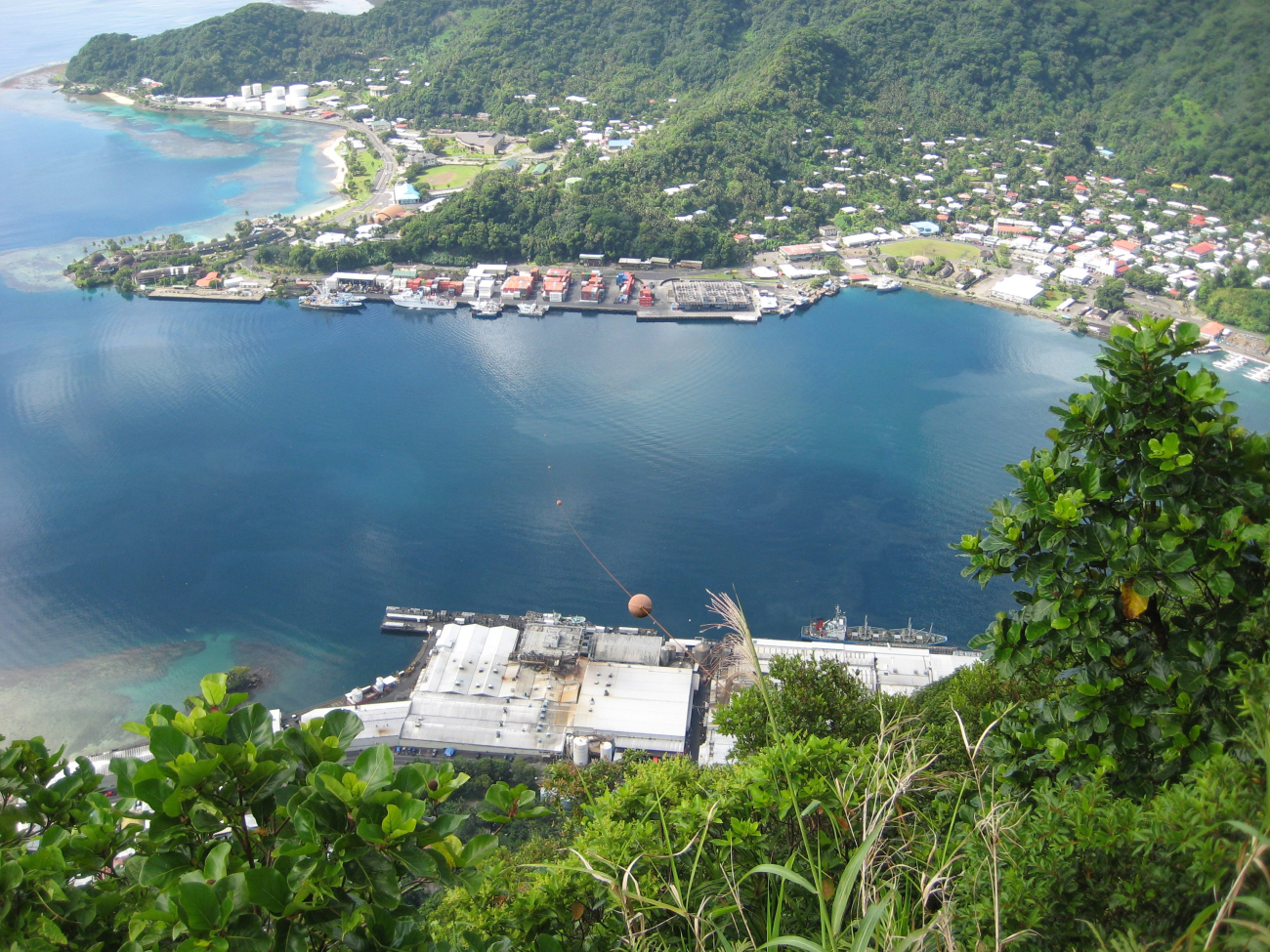 Pago Pago Harbor (Image credit: LCDR Eric Johnson) Pago Pago Harbor