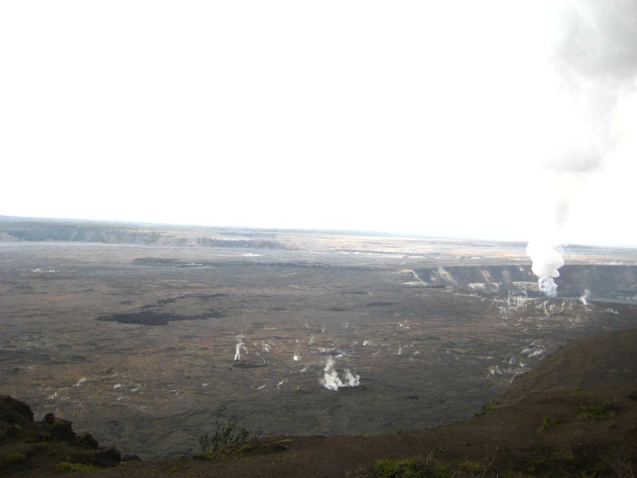 Halemaumau Crater within Kilauea Caldera at Hawaii Volcanoes National Park (Image credit: LCDR Eric Johnson) Halemaumau Crater within Kilauea Caldera at Hawaii Volcanoes National Park