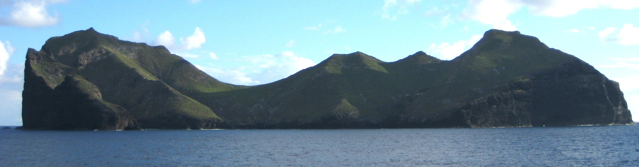 An offshore view of Nihoa Island (Image credit: LCDR Eric Johnson) An offshore view of Nihoa Island