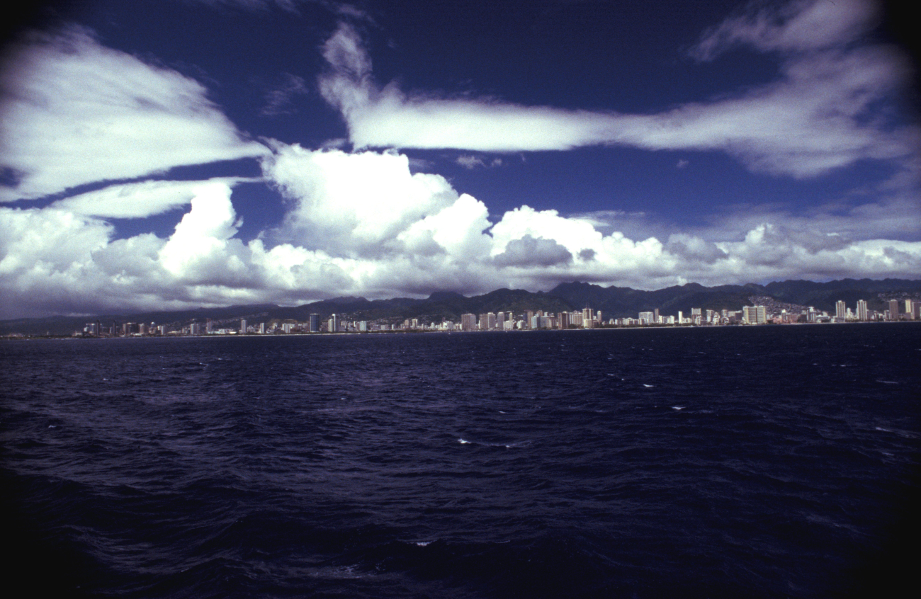 A panoramic view of the Honolulu skyline (Image credit: Allen Shimada) A panoramic view of the Honolulu skyline