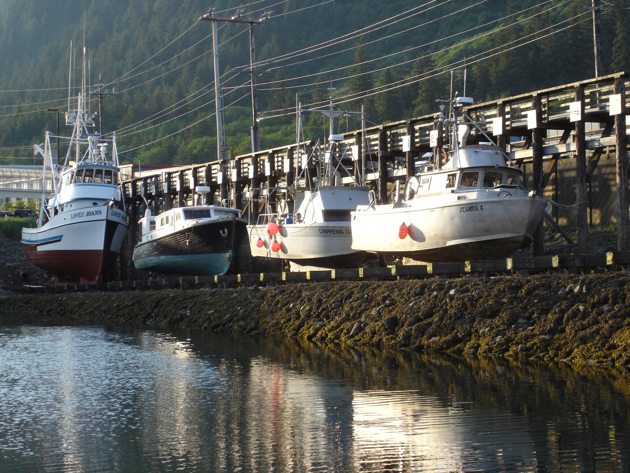 Fishing vessels on the ways at Juneau (Image credit: Allen Shimada) Fishing vessels on the ways at Juneau