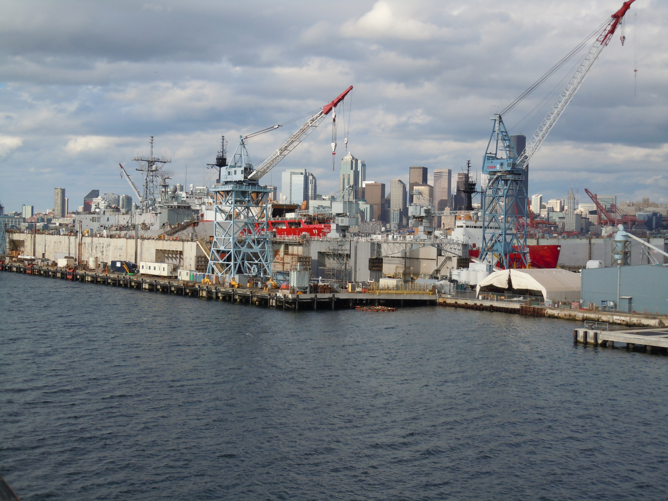 The Seattle waterfront as seen from the NOAA Ship BELL SHIMADA (Image credit: Allen Shimada) The Seattle waterfront as seen from the NOAA Ship BELL SHIMADA