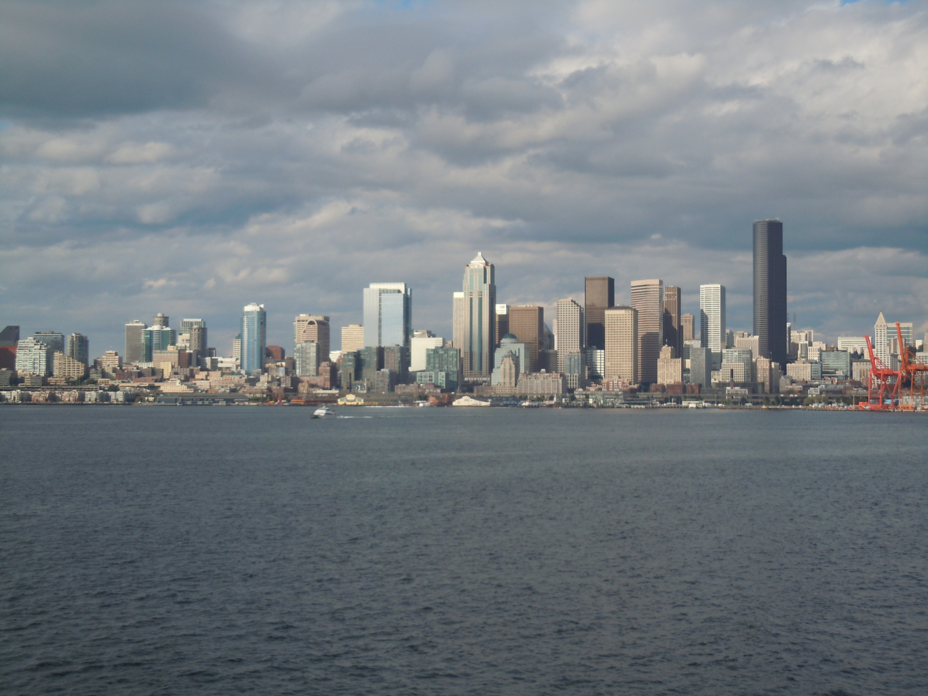 The Seattle waterfront as seen from the NOAA Ship BELL SHIMADA (Image credit: Allen Shimada) The Seattle waterfront as seen from the NOAA Ship BELL SHIMADA