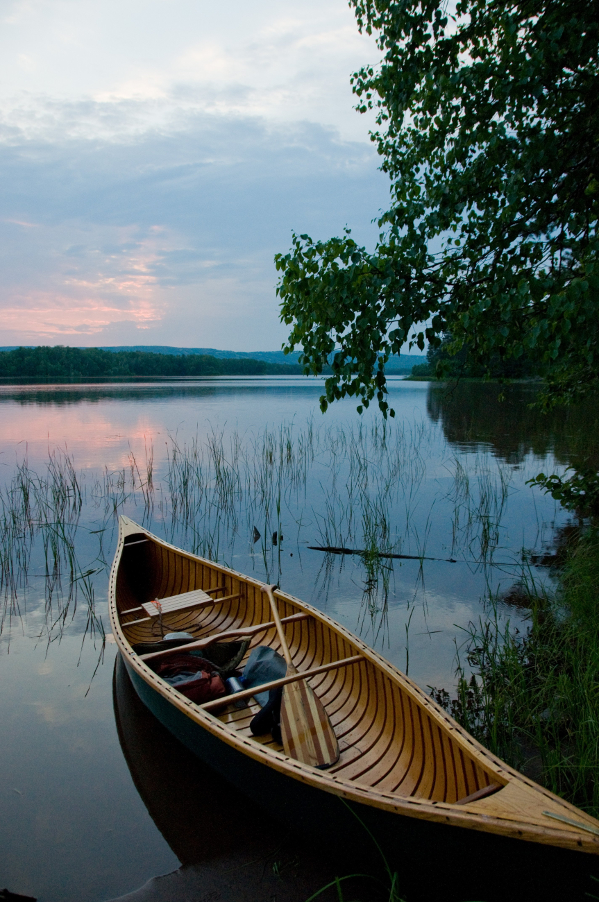 Canoeing in the serene waters of the St (Image credit: NOAA News 102610) Canoeing in the serene waters of the St