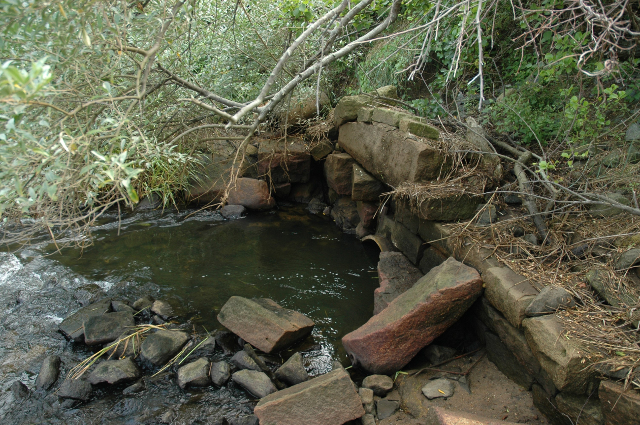 This aging, undersized culvert that conveyed Stony Brook under Route 6Arestricted the tidal flow to the salt marsh and presented an obstacle for fishmigrating to their freshwater spawning grounds (Image credit: NOAA News 042511) This aging, undersized culvert that conveyed Stony Brook under Route 6Arestricted the tidal flow to the salt marsh and presented an obstacle for fishmigrating to their freshwater spawning grounds