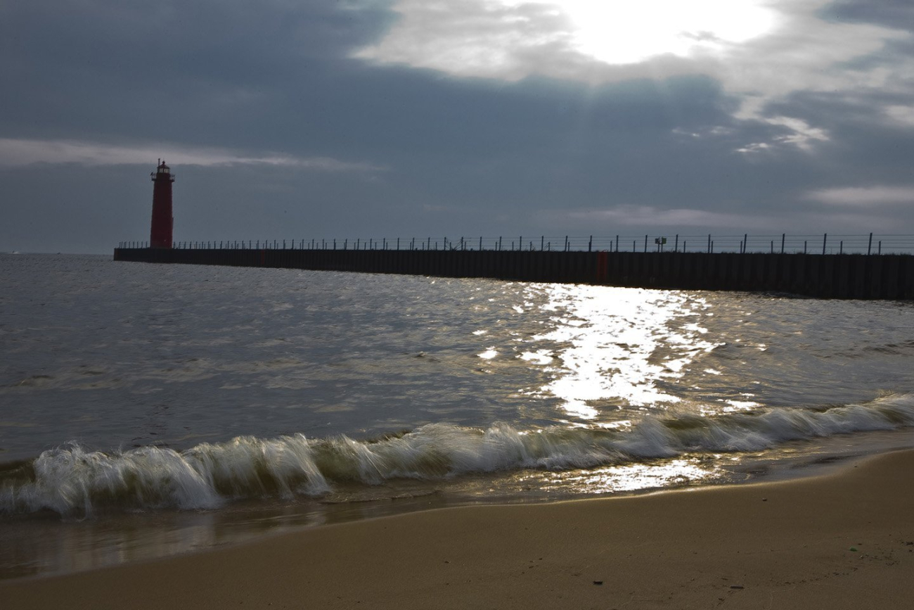 Muskegon Lighthouse (Image credit: NOAA/OAR/Great Lakes Environmental Research Laboratory) Muskegon Lighthouse