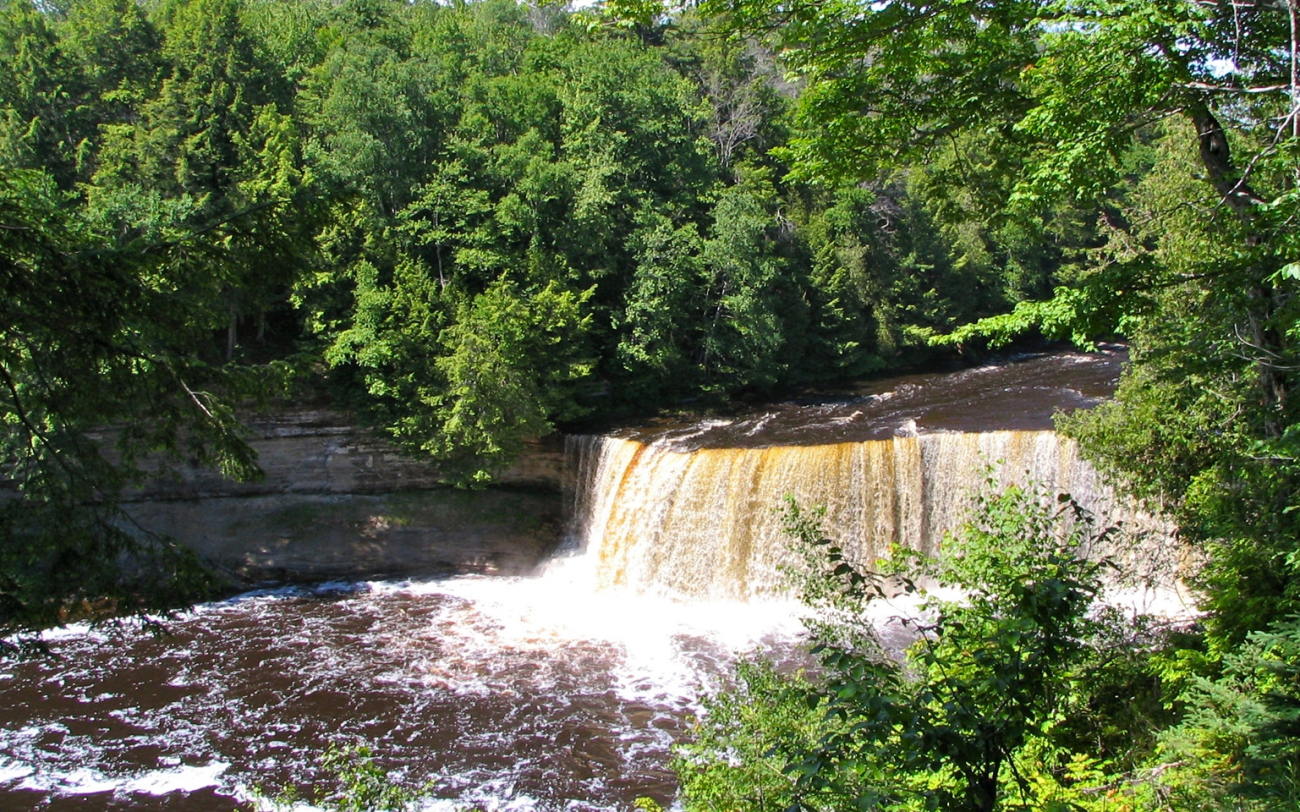 Tahquamenon Falls, Michigan's upper Peninsula (Image credit: NOAA/OAR/Great Lakes Environmental Research Laboratory | K. McConnelly) Tahquamenon Falls, Michigan's upper Peninsula