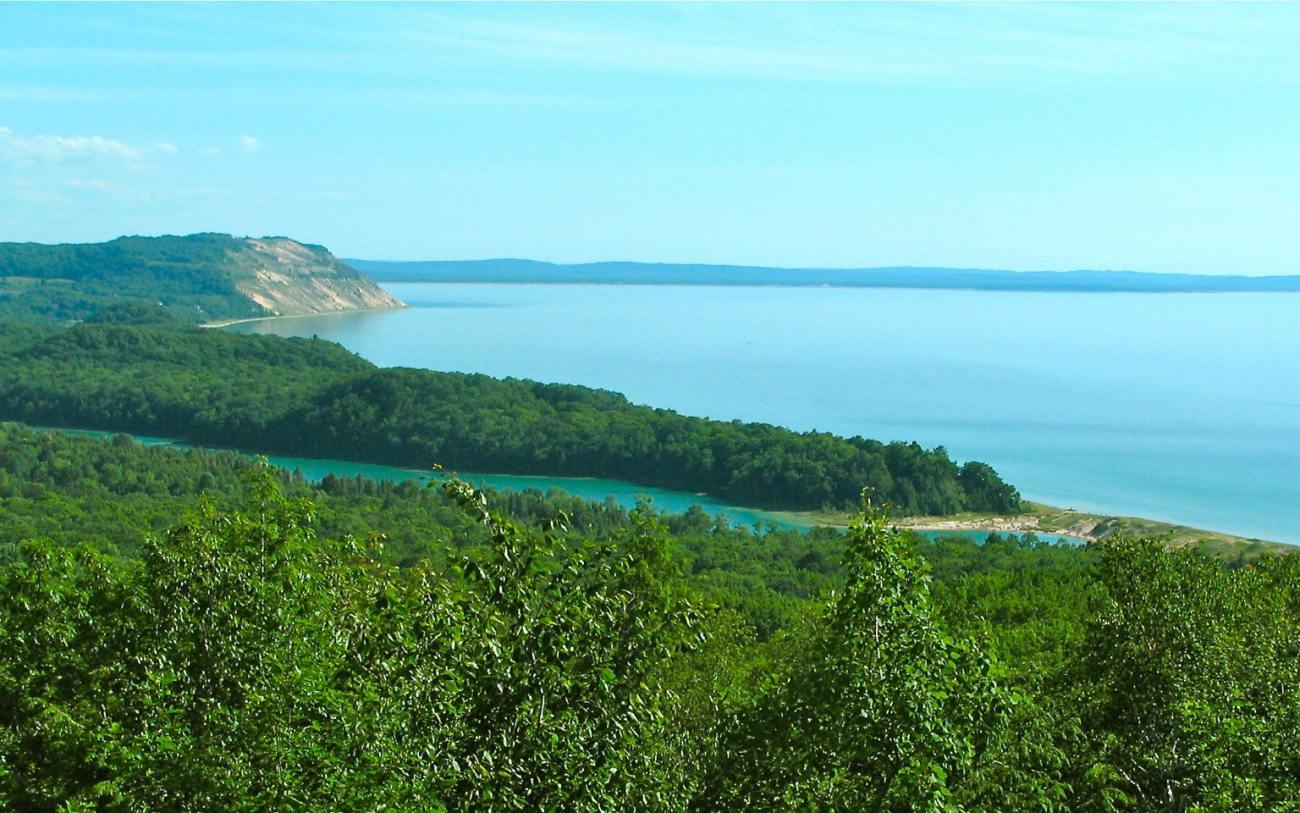 Sleeping Bear Dunes, North Bar Lake (Image credit: NOAA/OAR/Great Lakes Environmental Research Laboratory | K. McConnelly) Sleeping Bear Dunes, North Bar Lake