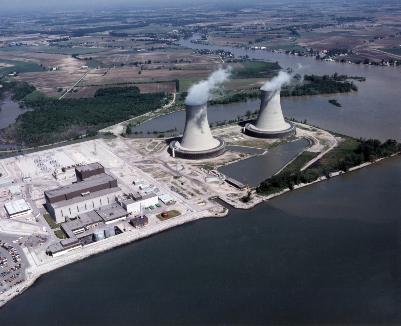 Enrico Fermi Nuclear Generating Station near Monroe, Michigan (Image credit: NOAA/OAR/Great Lakes Environmental Research Laboratory) Enrico Fermi Nuclear Generating Station near Monroe, Michigan