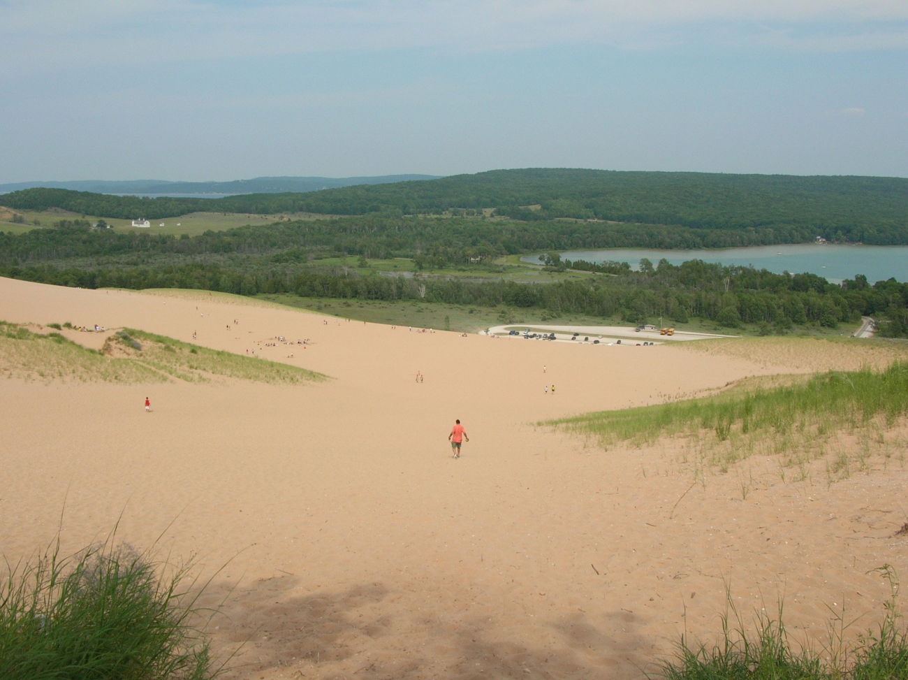 Cottonwood Trail dune climb (Image credit: NOAA/OAR/Great Lakes Environmental Research Laboratory; National Park Service) Cottonwood Trail dune climb