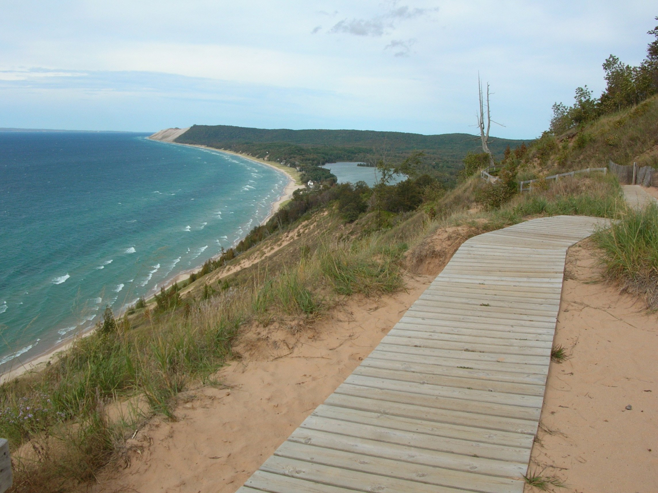 Empire Bluff Trail (Image credit: NOAA/OAR/Great Lakes Environmental Research Laboratory; National Park Service) Empire Bluff Trail