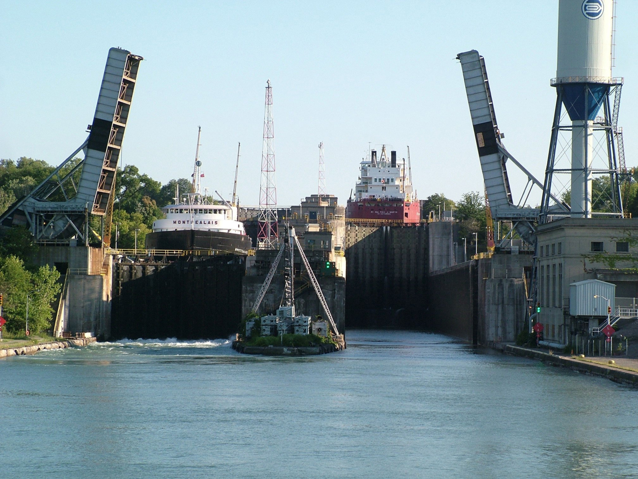 Welland Canal (Image credit: NOAA/OAR/Great Lakes Environmental Research Laboratory | T. Johengen) Welland Canal