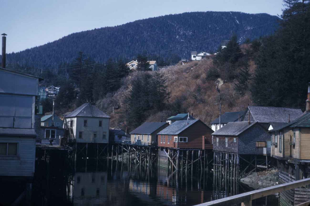 Creek Street in Ketchikan (Image credit: Family of Captain Miller Tonkel | Captain Miller Tonkel) Creek Street in Ketchikan