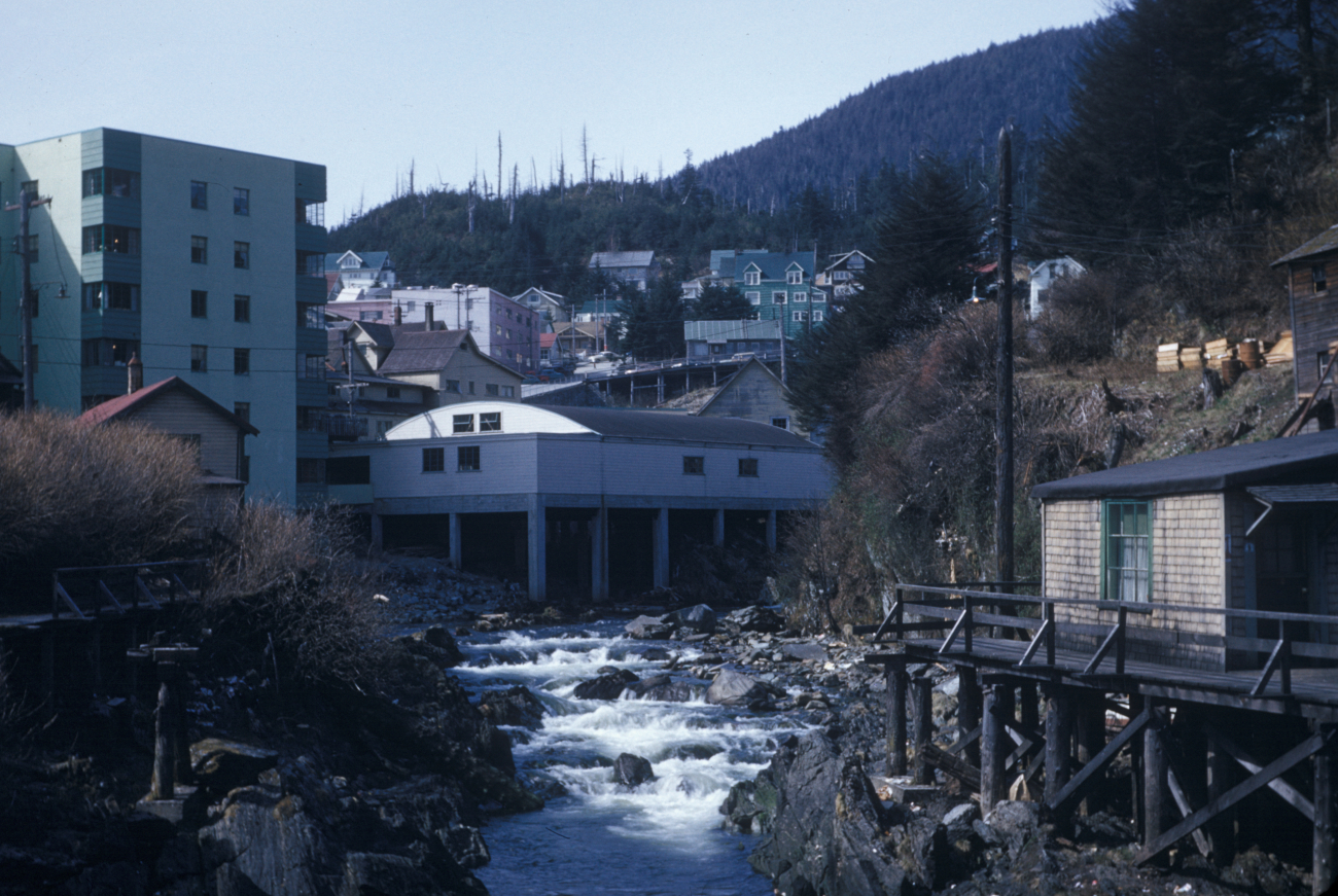 Creek Street in Ketchikan (Image credit: Family of Captain Miller Tonkel | Captain Miller Tonkel) Creek Street in Ketchikan