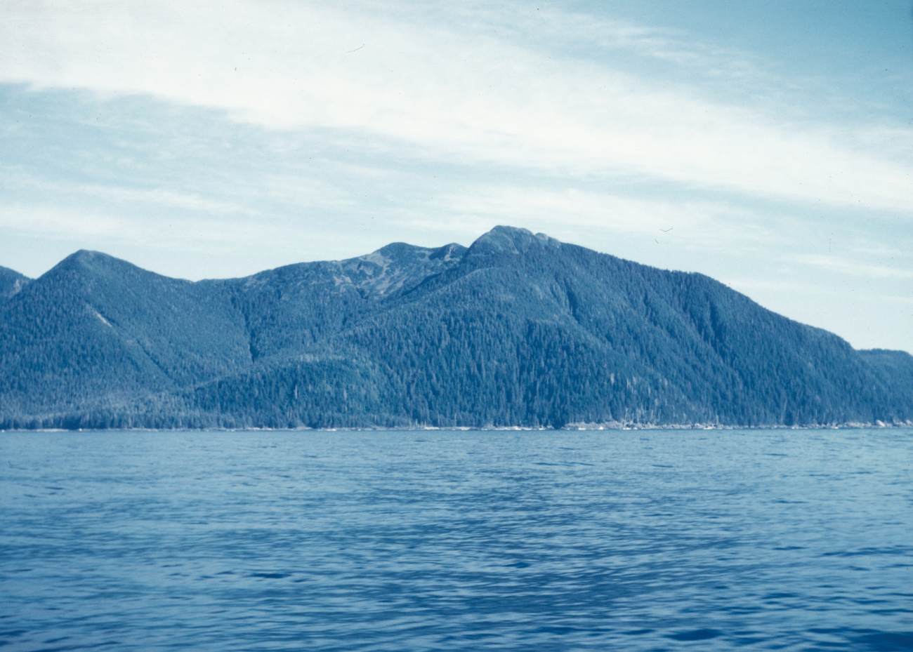 A view along the Inside Passage (Image credit: Family of Captain Miller Tonkel | Captain Miller Tonkel) A view along the Inside Passage