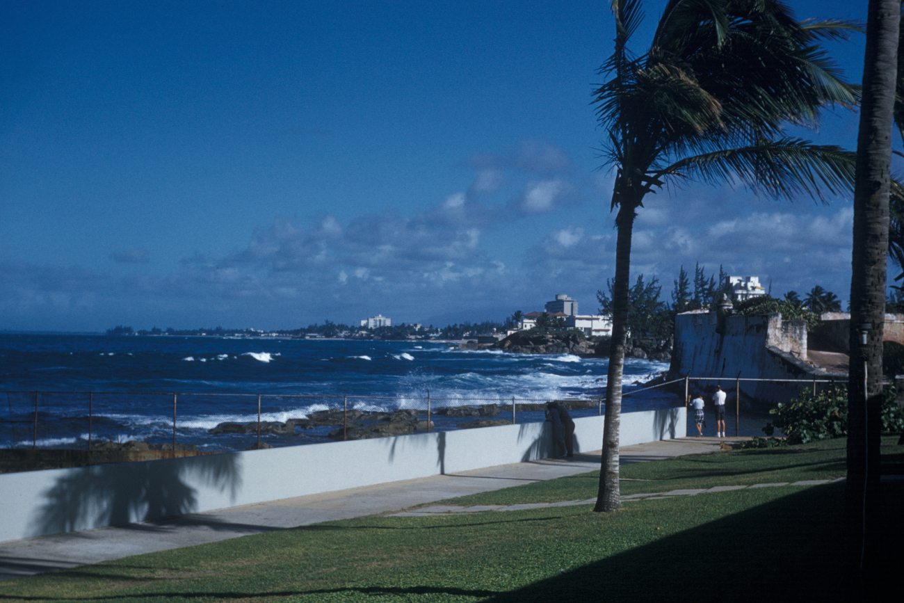 The north coast of Puerto Rico in San Juan (Image credit: Family of Captain Miller Tonkel | Captain Miller Tonkel) The north coast of Puerto Rico in San Juan