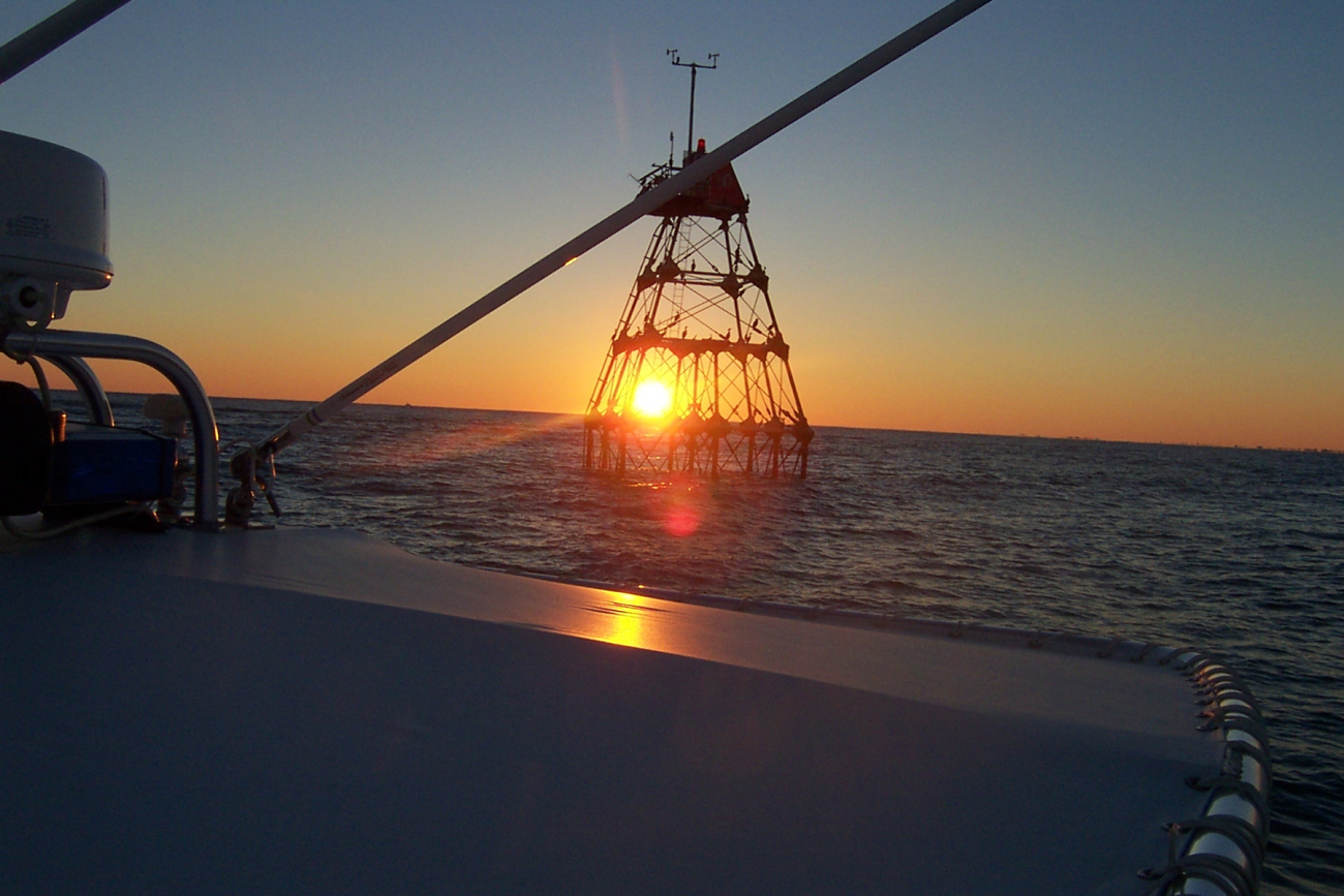 Molasses Reef Lighthouse at sunset (Image credit: Florida Fish and Wildlife Conservation Commission | Officer Scott LaRosa Florida FWC) Molasses Reef Lighthouse at sunset