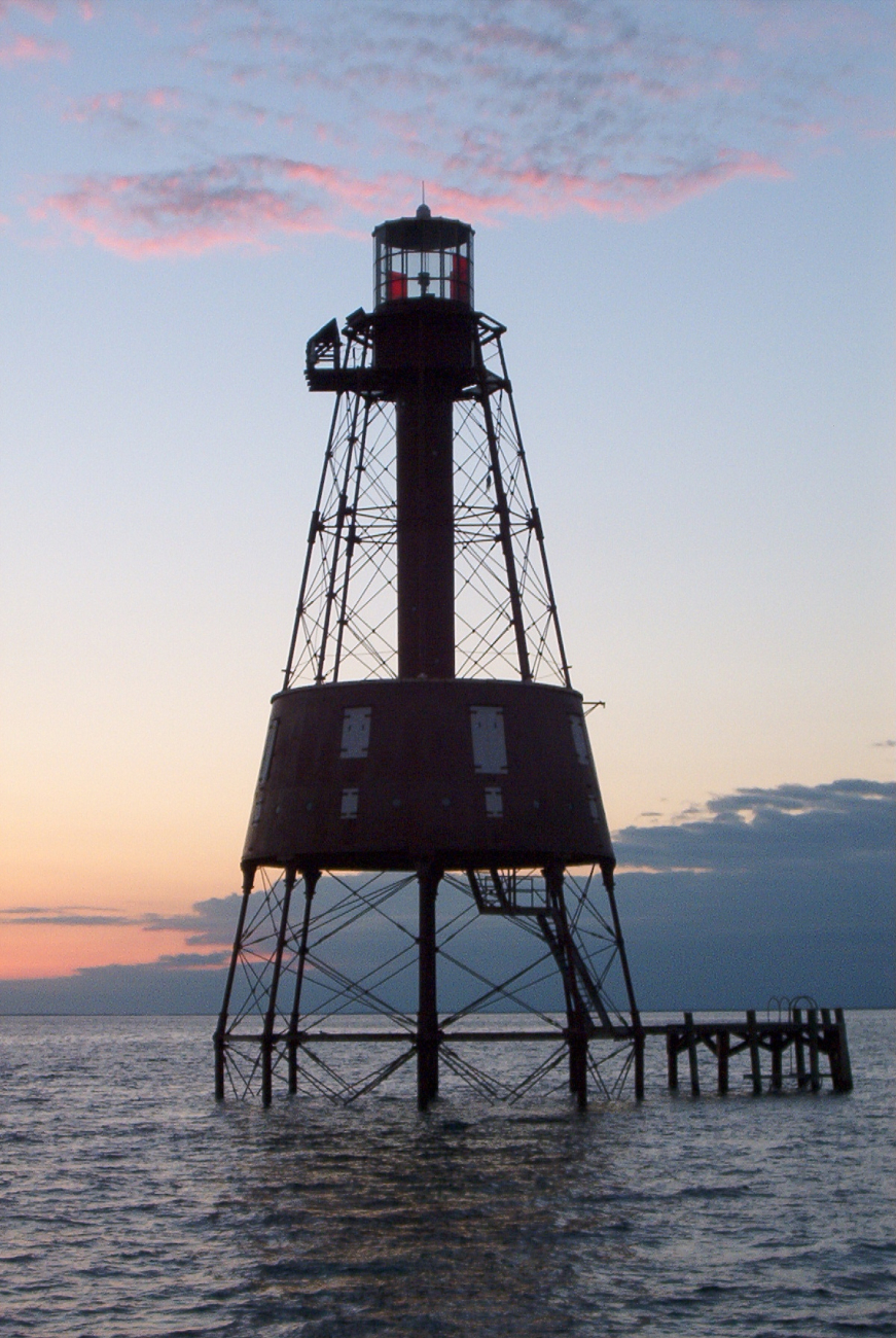 Carysfort Reef Lighthouse at sunset (Image credit: Florida Fish and Wildlife Conservation Commission | Officer Scott LaRosa Florida FWC) Carysfort Reef Lighthouse at sunset