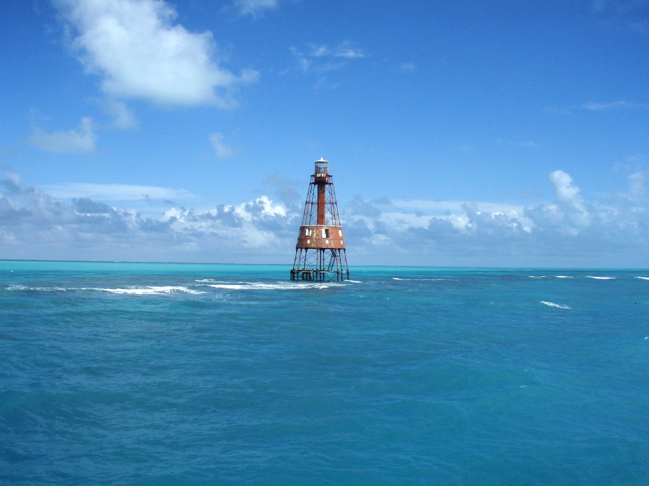 Carysfort Reef Lighthouse (Image credit: B. Altmeier) Carysfort Reef Lighthouse