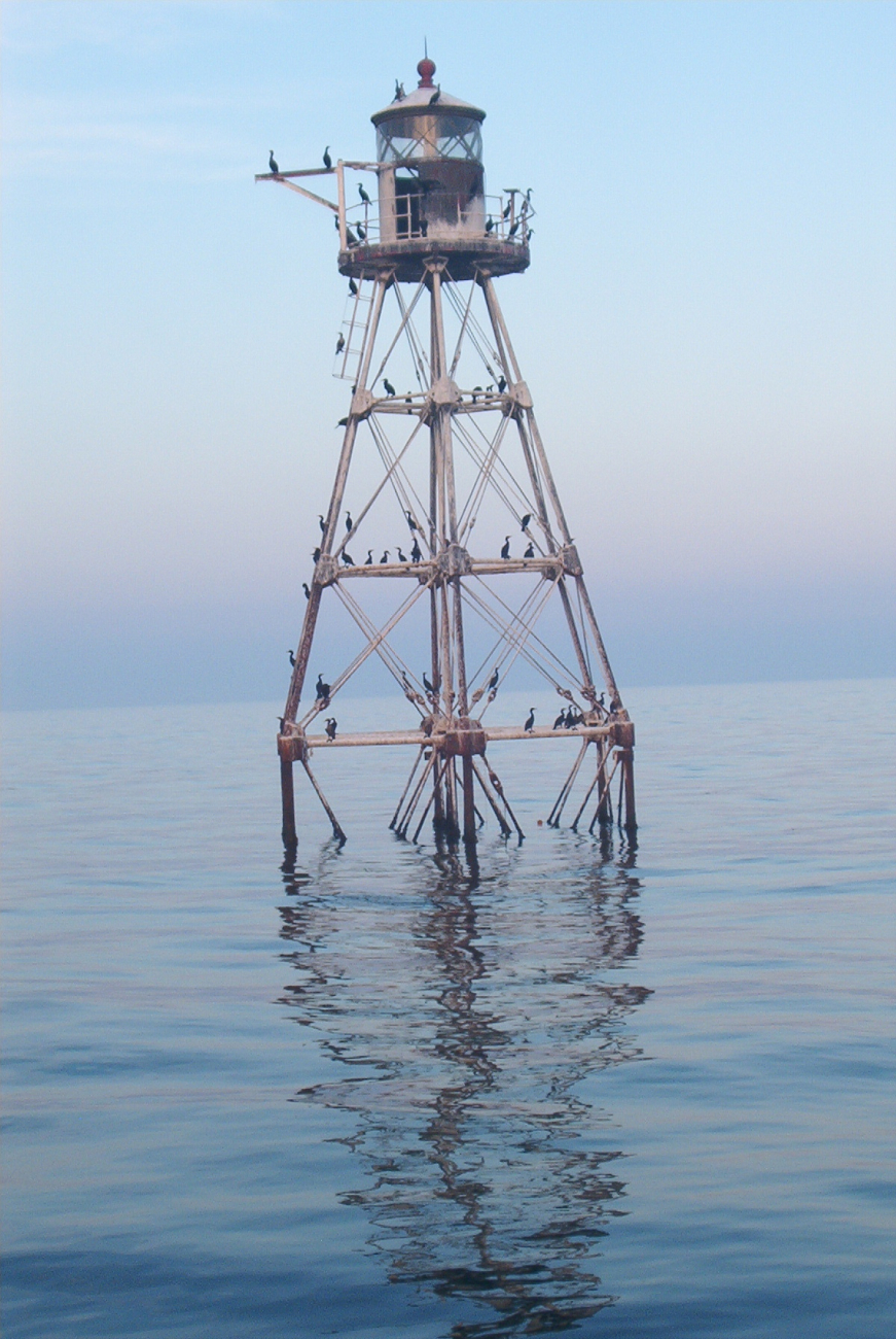 Tennessee Reef Lighthouse at sunset (Image credit: Florida Fish and Wildlife Conservation Commission | Officer Scott LaRosa Florida FWC) Tennessee Reef Lighthouse at sunset