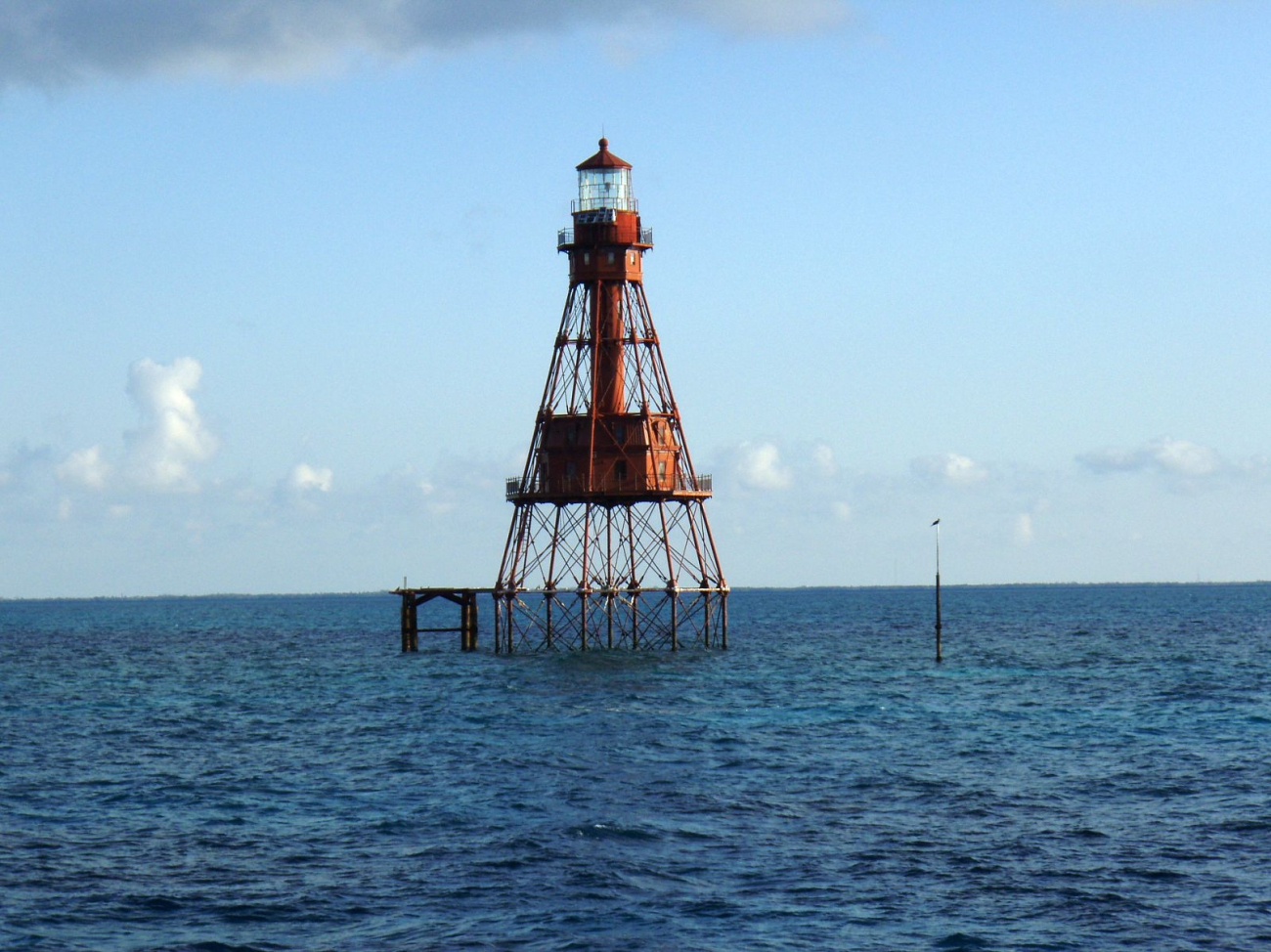 American Shoal Lighthouse (Image credit: B. Altmeier) American Shoal Lighthouse