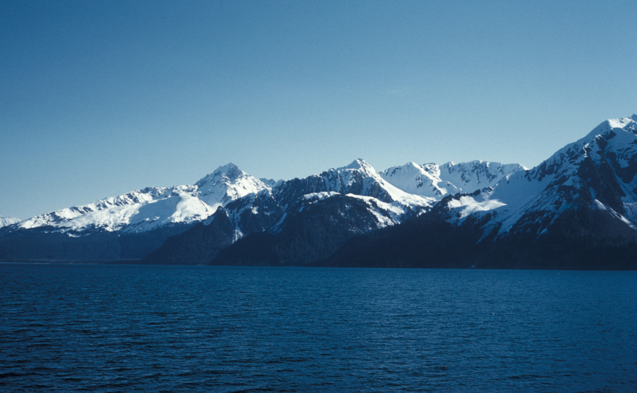 Mountains coming to the sea near Seward (Image credit: Clinton Wehmeyer) Mountains coming to the sea near Seward