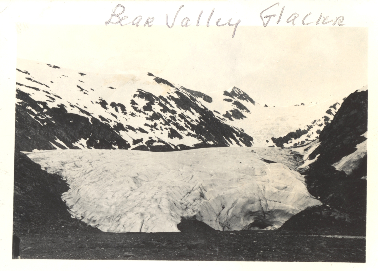Apparently Portage Glacier which is located in Bear Valley (Image credit: Woodrow Wilson Gholston) Apparently Portage Glacier which is located in Bear Valley