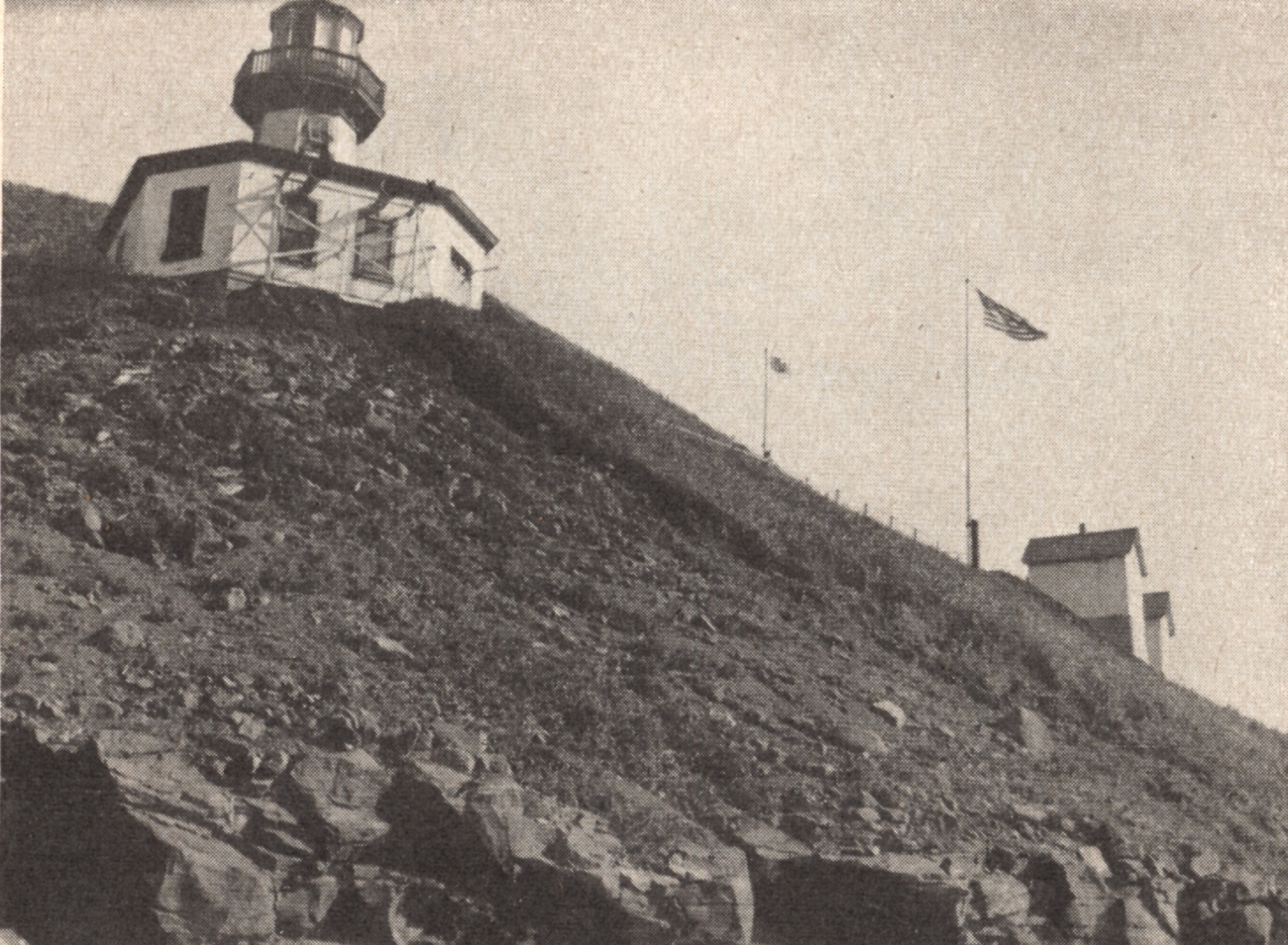 Cape Sarichef Lighthouse (Image credit: United States Coast Guard) Cape Sarichef Lighthouse